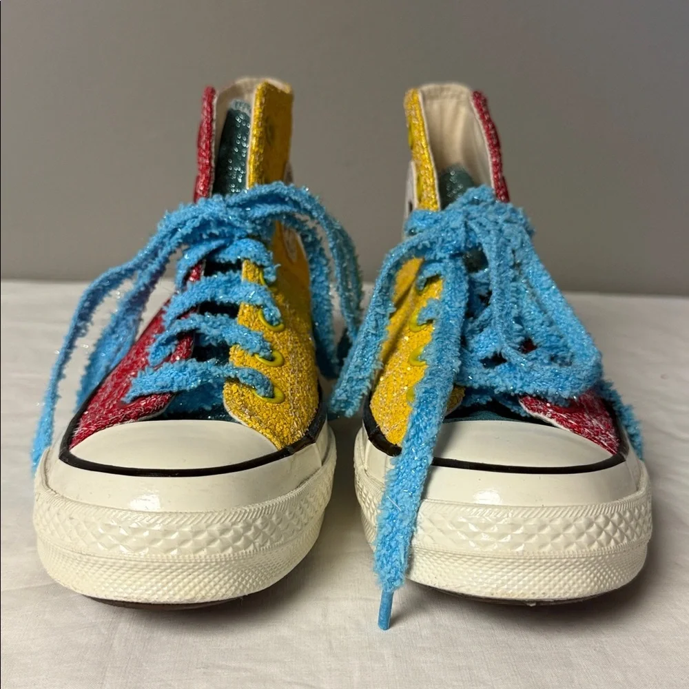 Converse x JW Anderson Chuck 70 Glitter Hi Men's 6 Women's 8 Barbados - Picture 2 of 7
